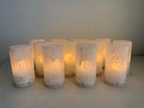 Set of 12 pcs Clouds Shades and Tea Light