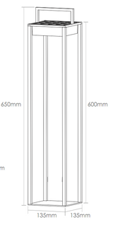 RETRO FLOOR Solar Light